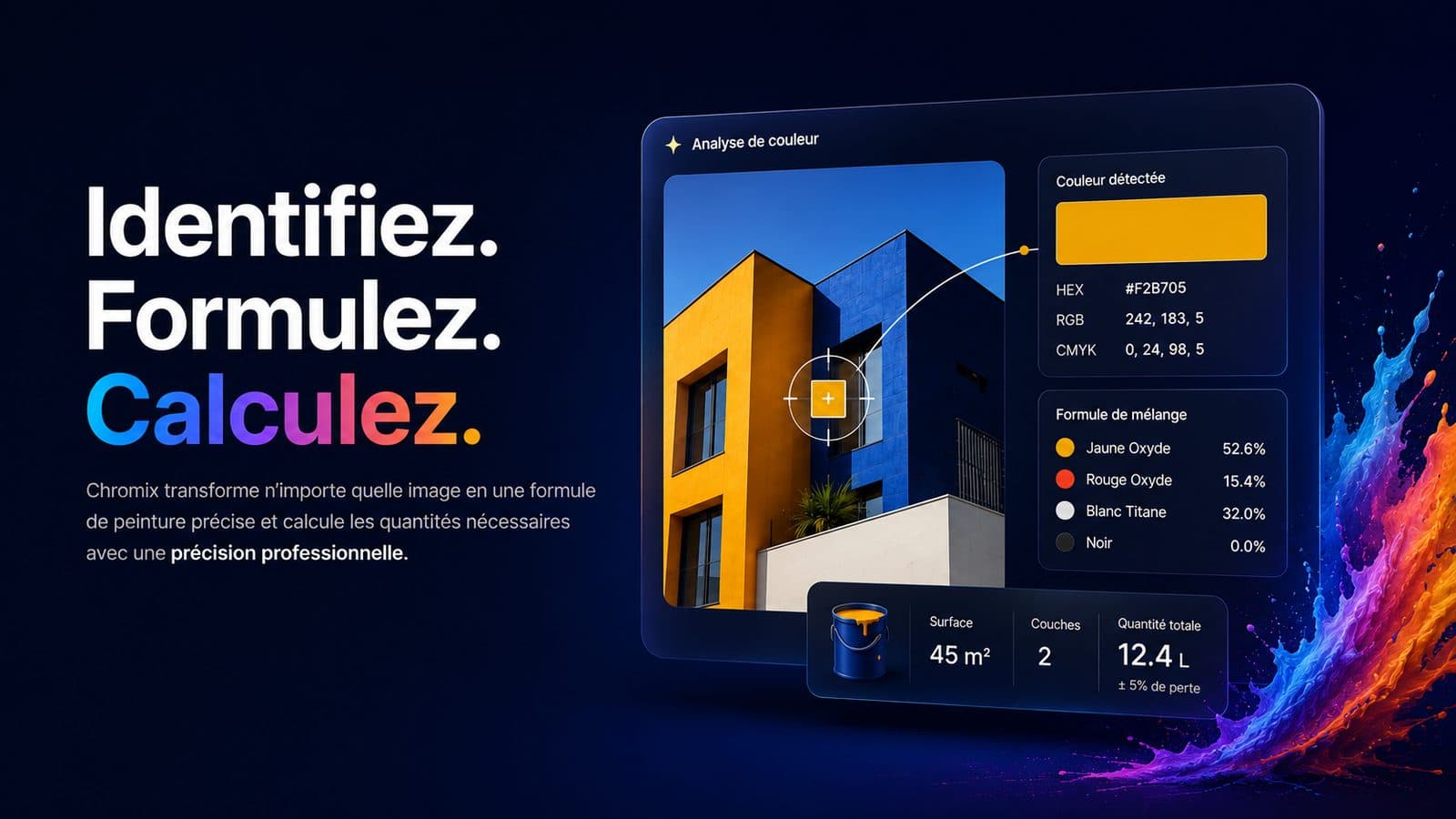 Chromix — analyse de couleur
